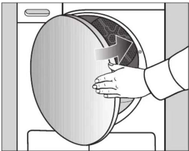 MIELE TSL 683 WP - Fermeture de porte - 1