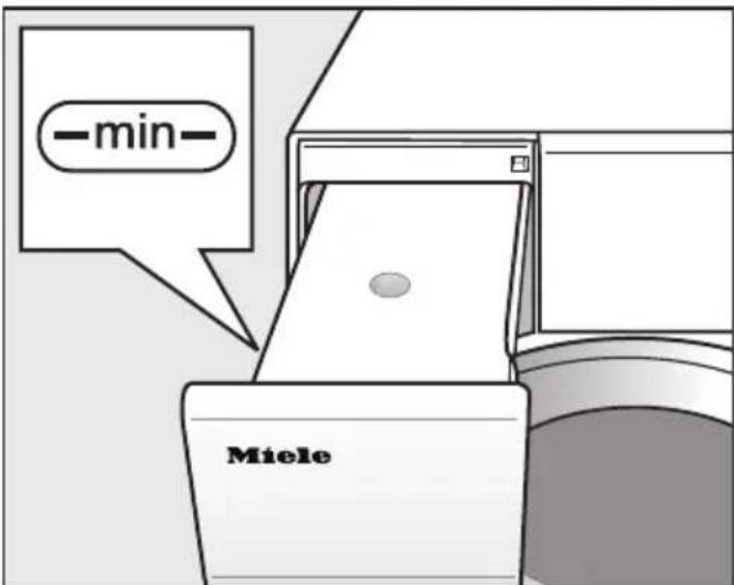 MIELE TSL 683 WP - Remplir le réservoir d'eau de condensation - 1