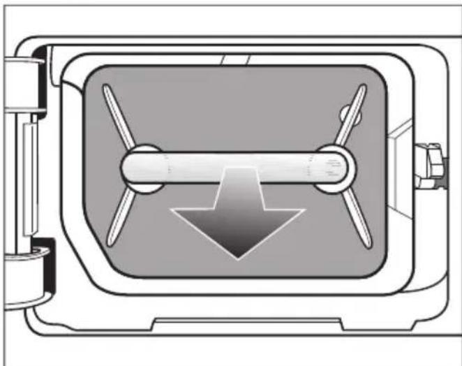 MIELE TSL 683 WP - Retirer le filtrde socle - 2