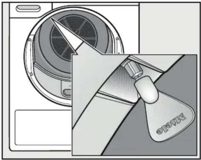 MIELE TSL 683 WP - Remplacer la buse de pulverisation pour l'eau de condensation - 1
