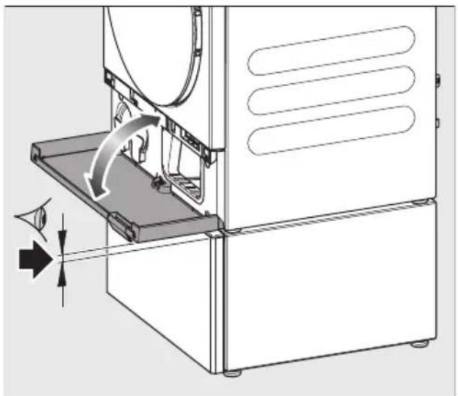 MIELE WTS 610 - Svislé vyrovnání zásuvky - 2