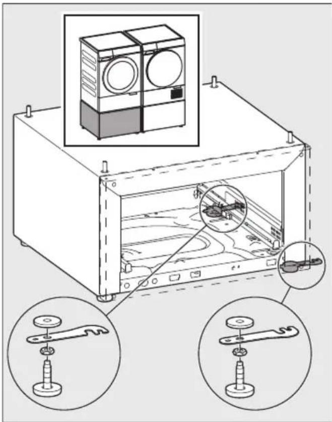 MIELE WTS 610 - Liitoskappaleiden käyttö - 1
