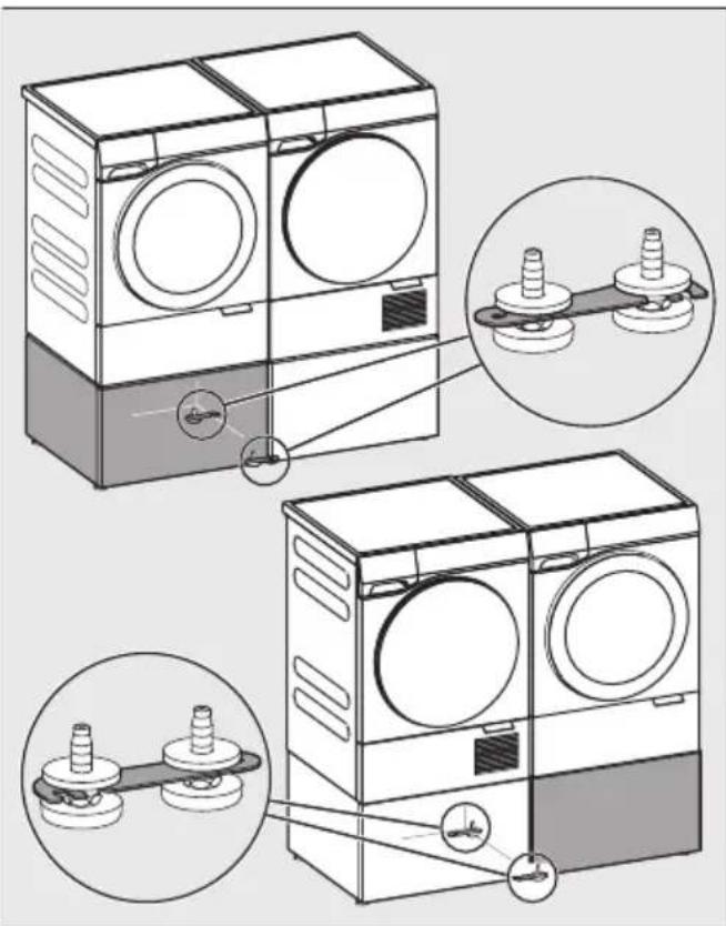 MIELE WTS 610 - Conectarea soclului - 1