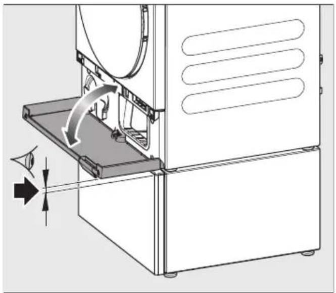 MIELE WTS 610 - Vertikálne nastavenie zásuvky - 2