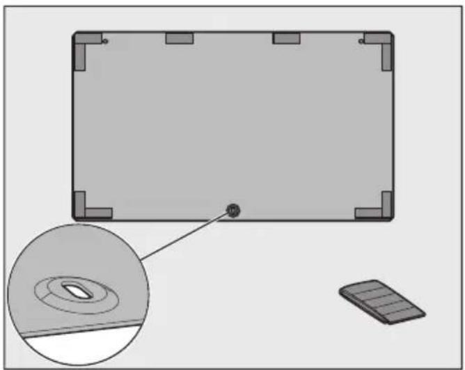 MIELE WTS 610 - Preparare la parete posteriore della base - 1
