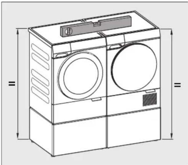 MIELE WTS 610 - Комбинирование двух приборов - 1