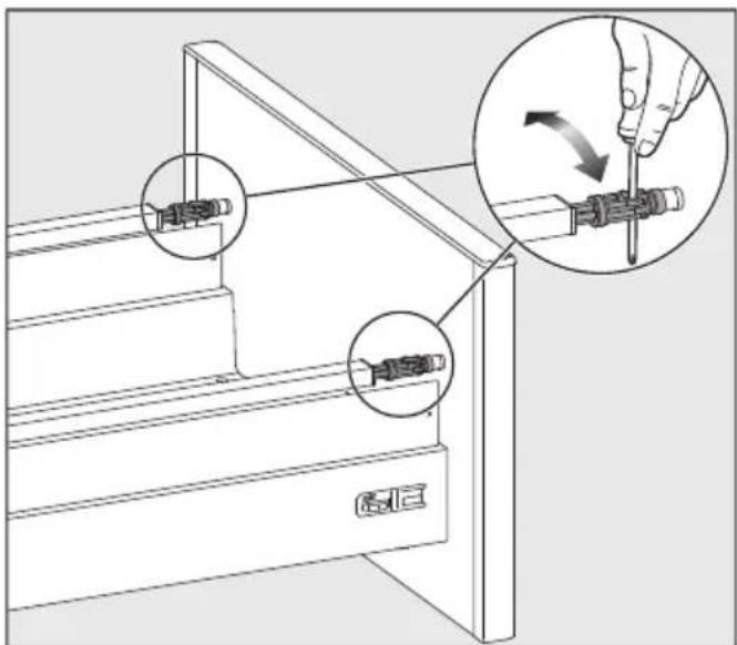 MIELE WTS 610 - Connecting the plinths - 3