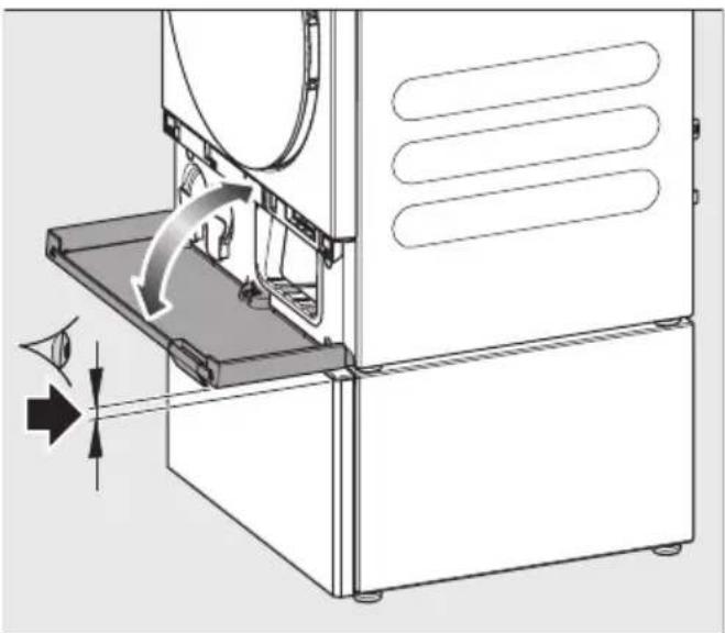 MIELE WTS 610 - Rikta lådan vertikalt - 2