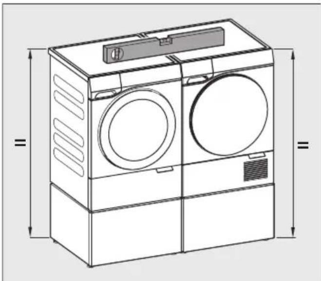MIELE WTS 610 - Postavljanje u paru - 1