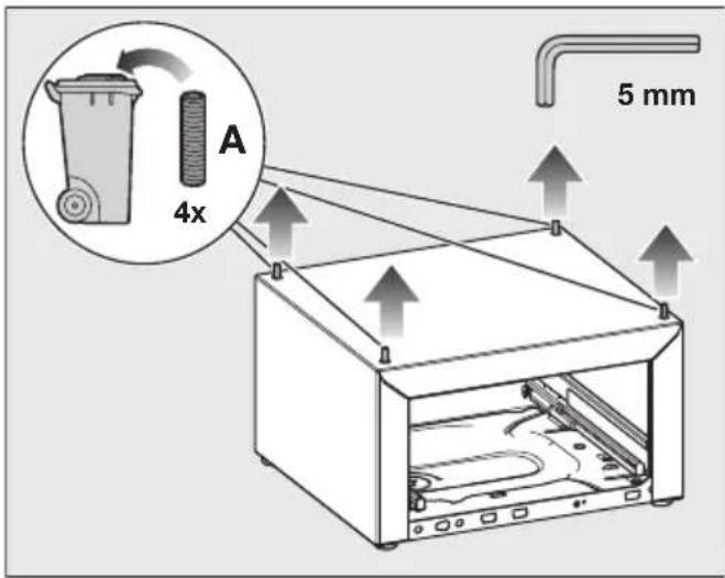 MIELE WTS 610 - Replacing set screws - 1