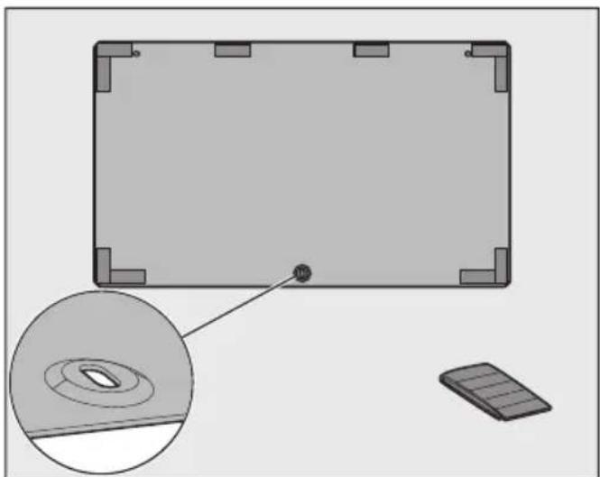 MIELE WTS 610 - Preparar o painel posterior da base - 1