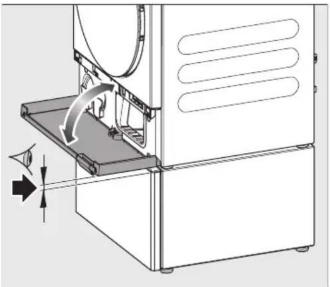 MIELE WTS 610 - Registrare il cassetto - 4