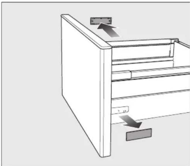 MIELE WTS 610 - Forankre sokkelen til gulvet med bra-ketter - 3