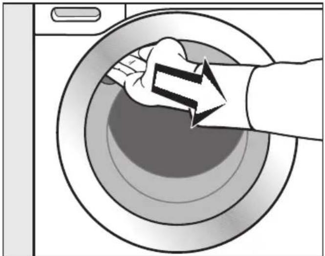 MIELE W1 WEI885 WPS - Retirer les cartouches de les- sive et les crosses du tambour - 1