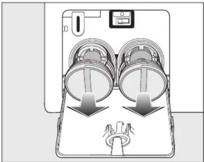 MIELE W1 WEI885 WPS - Evacuation de l'eau - 2