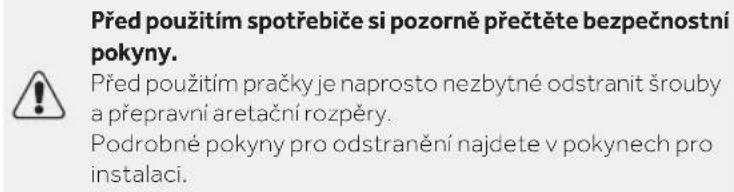 HOOVER THOSQ275D3-S - CS Pračka s vrchním plnénéím - 1