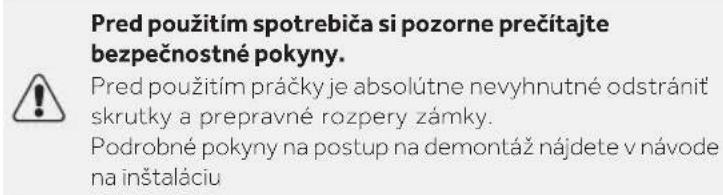 HOOVER THOSQ275D3-S - SK Práčka splnením zhora - 1