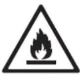 LG GBV3100AEP - Ugunsgrēka risks un uzliesmojoši materiāli - 1