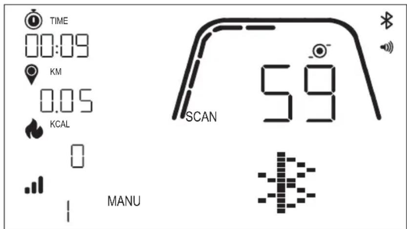 KETTLER HOI Ride+ - VERBINDUNG MIT EINER SMARTPHONE-ODER TABLET-APP UBER BLUETOOTH (FTMS) - 1