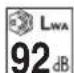 RYOBI RLM36X46H5P - SÍMBOLOS EN EL PRODUCTO - 16