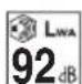 RYOBI RLM36X46H5P - SYMBOLS ON THE PRODUCT - 16
