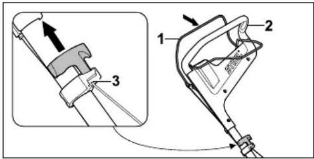 STIHL RM 448 TC - Dar arranque ao motor - 1