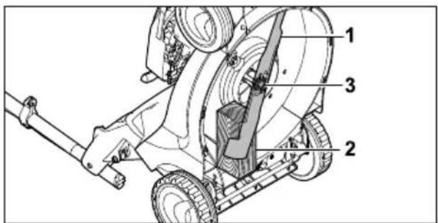 STIHL RM 448 TC - Montera kniv - 2