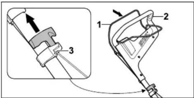 STIHL RM 448 TC - Motoru işə salmaq - 1