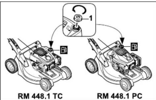 STIHL RM 448 TC - HINWEIS - 1