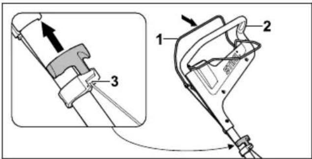 STIHL RM 448 TC - Motor starten - 1