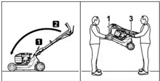 STIHL RM 448 TC - Перенос газонокосилки - 2