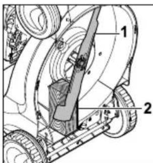 STIHL RM 448 TC - Qazon biçeni daşımaq - 1