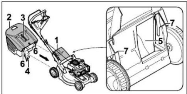 STIHL RM 448 TC - Murukogumiskorvi paigaldamine - 1