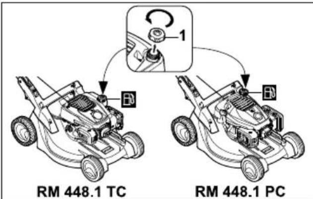 STIHL RM 448 TC - HUOMAUTUS - 1