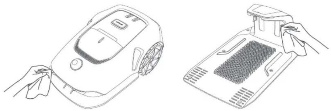DREAME Mova 1000 - - Charging Contacts: - 1