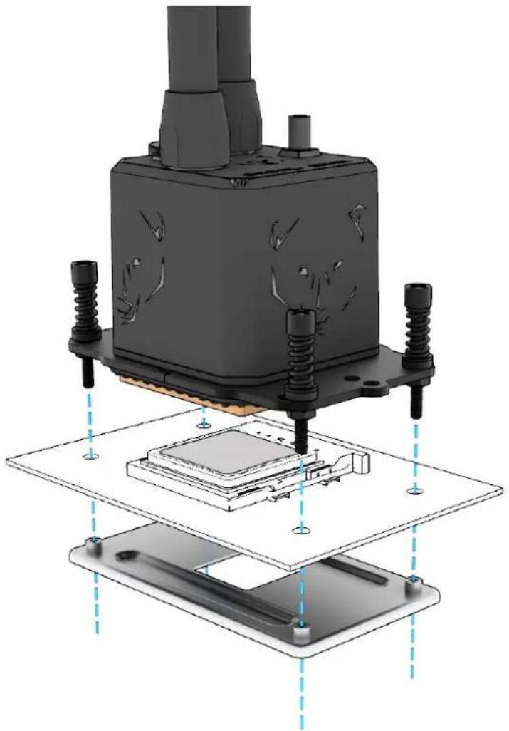 Alphacool Eisbaer Aurora 240 - AMD AM4 - 6