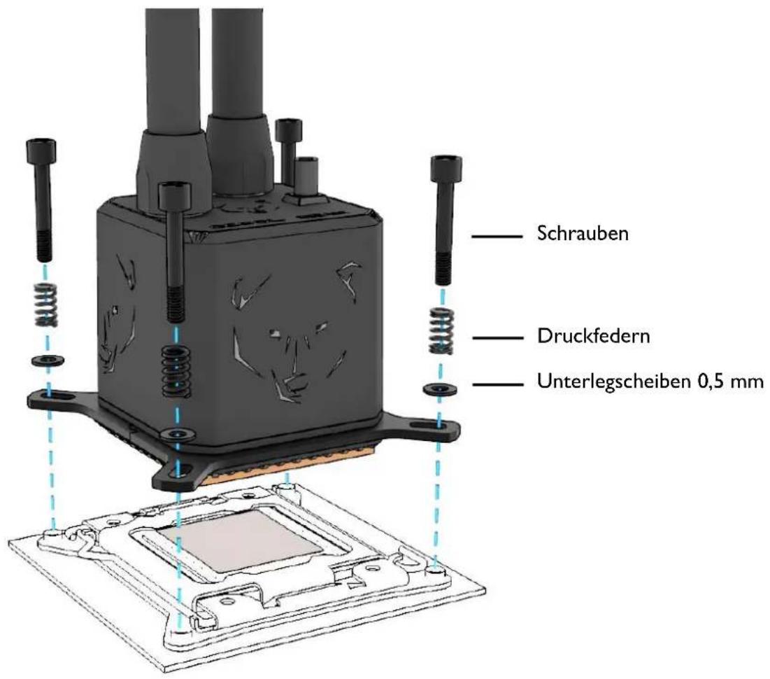 Alphacool Eisbaer Aurora 240 - INTEL 2011 / 2011-3 / 2066 - 4