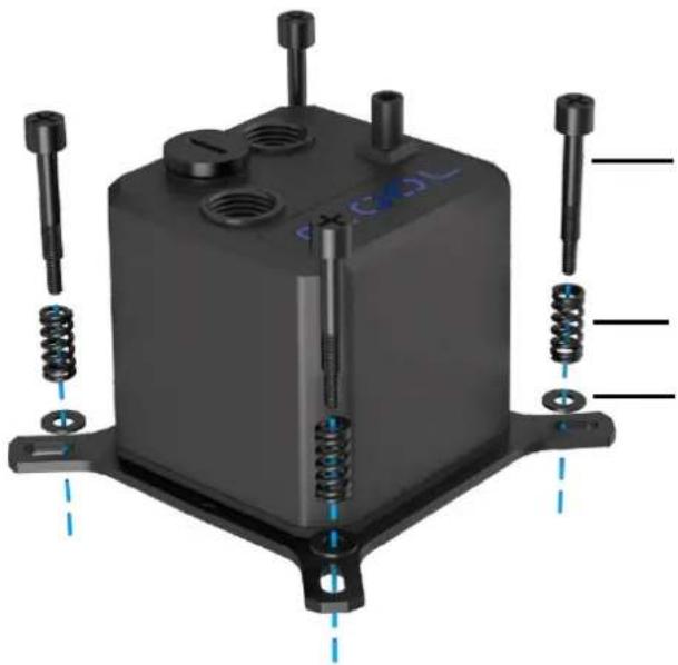 Alphacool Eisbaer 240 - INTEL 2011 / 2011-3 / 2066 - 3