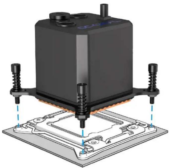 Alphacool Eisbaer 240 - INTEL 2011 / 2011-3 / 2066 - 3