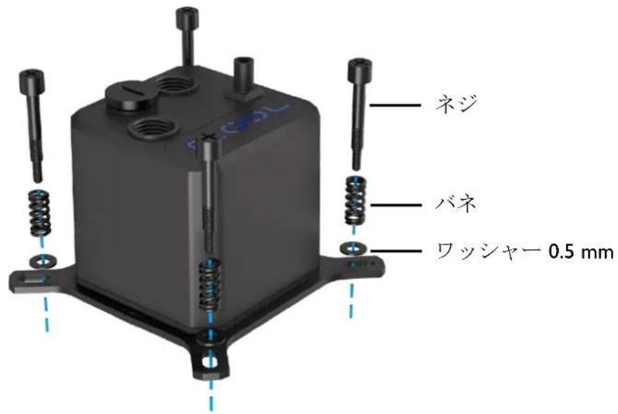 Alphacool Eisbaer 240 - 準備 CPU - 5