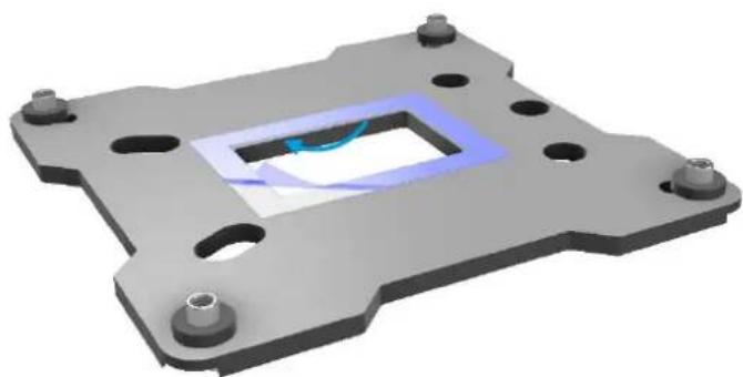 Alphacool Eisbaer 240 - 準備 CPU - 3