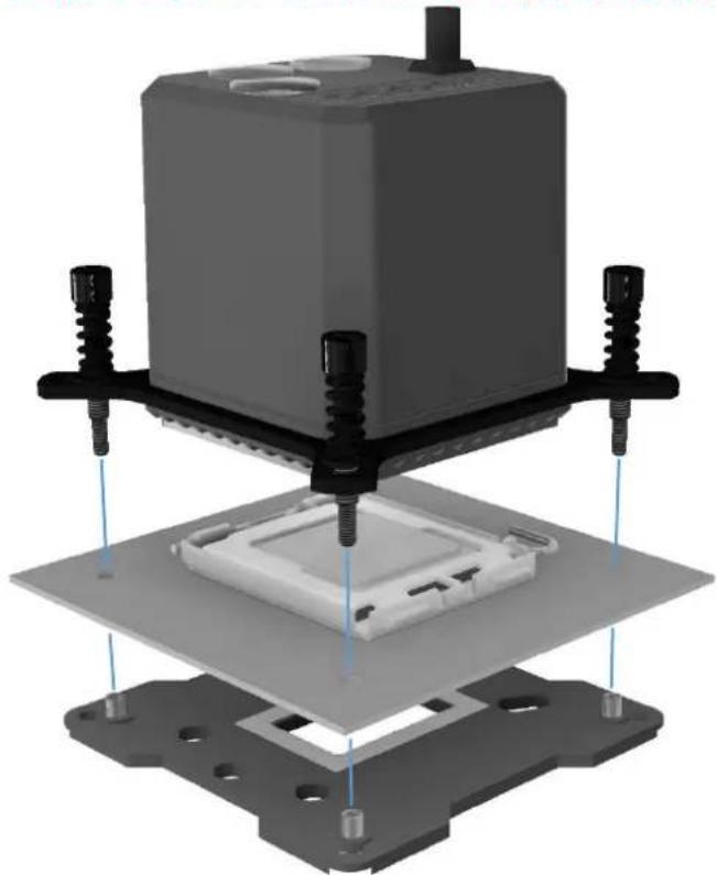 Alphacool Eisbaer 240 - 準備 CPU - 7