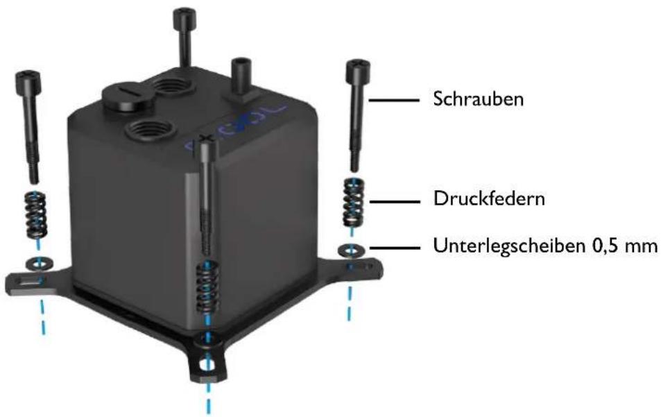 Alphacool Eisbaer 240 - VORBEREITUNG CPU - 6