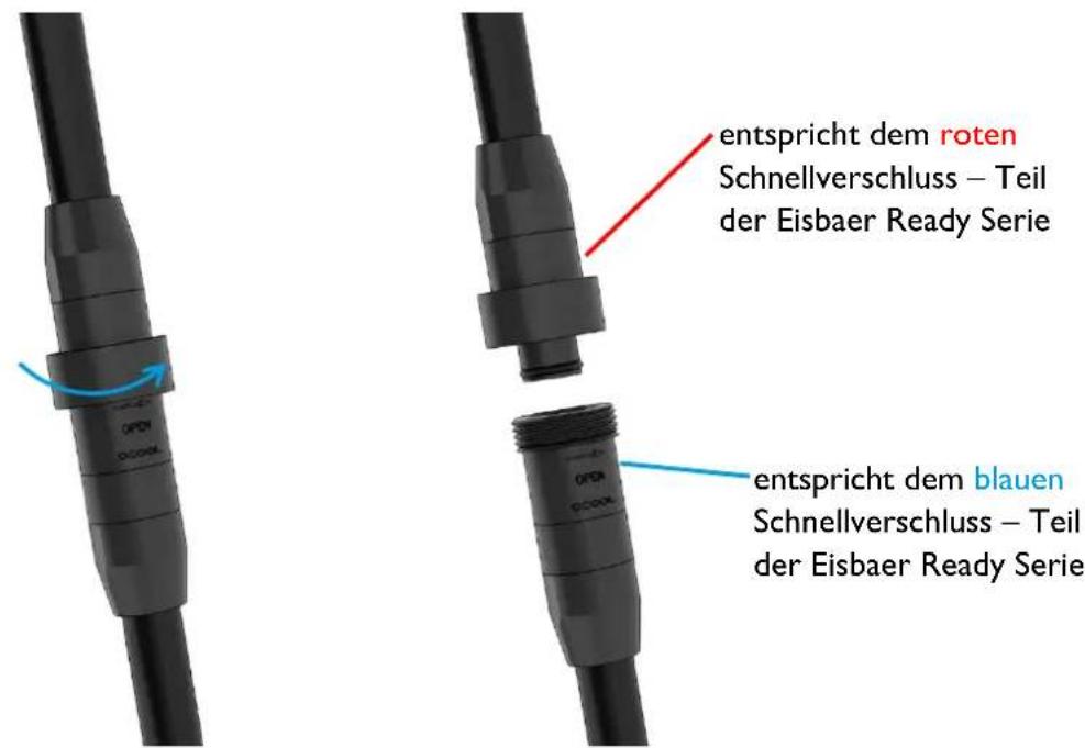 Alphacool Eisbaer Extreme 280 - HANDHABUNG SCHNELLVERSCHLUSS - 1