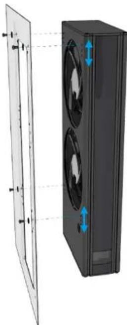 Alphacool Eisbaer Extreme 280 - ВЕРТИКАЛЬНЫЙ МОНТАЖ - 1