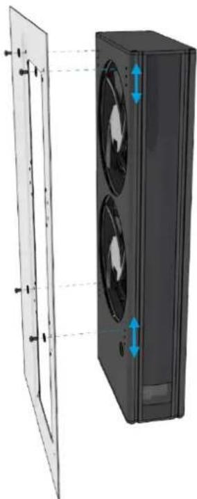 Alphacool Eisbaer Extreme 280 - HORIZONTAL MOUNTING - 2