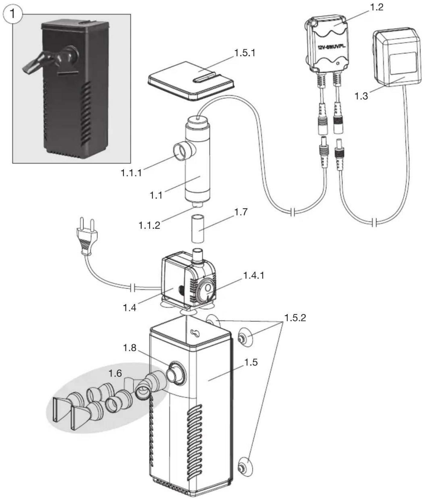 sera Algovec UV - algovec UV - 1