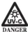 sera Algovec UV - Επικίνδυνη υπεριώδης ακτινοβολία! - 1