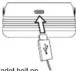 LEXIBOOK HPBTKT - Opladning af enheden - 1