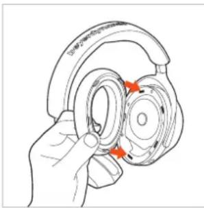 BEYERDYNAMIC Aventho 300 - Ohrpolster wechseln - 2